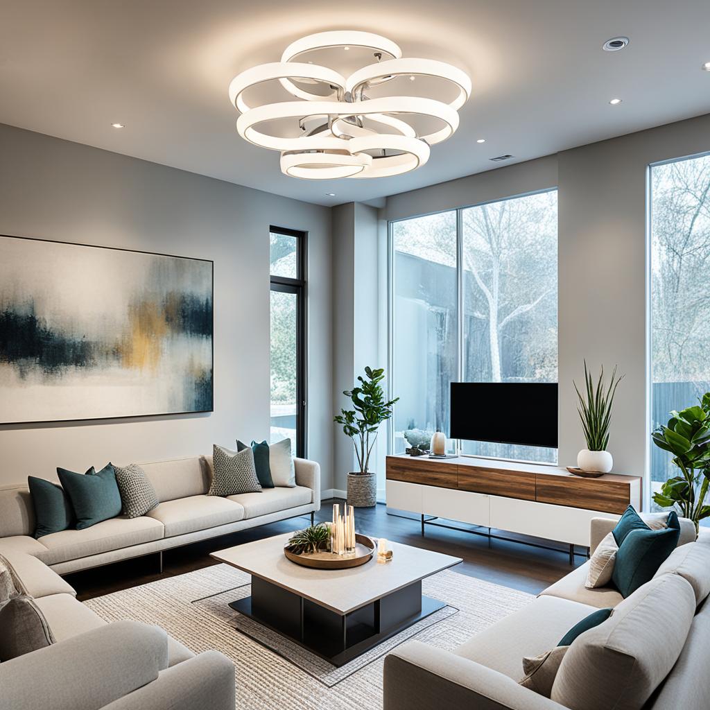 Iluminação Inteligente: Transformando Ambientes com Um Toque