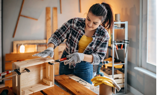 Aplicativo: Decorações DIY e Móveis de Madeira em Casa