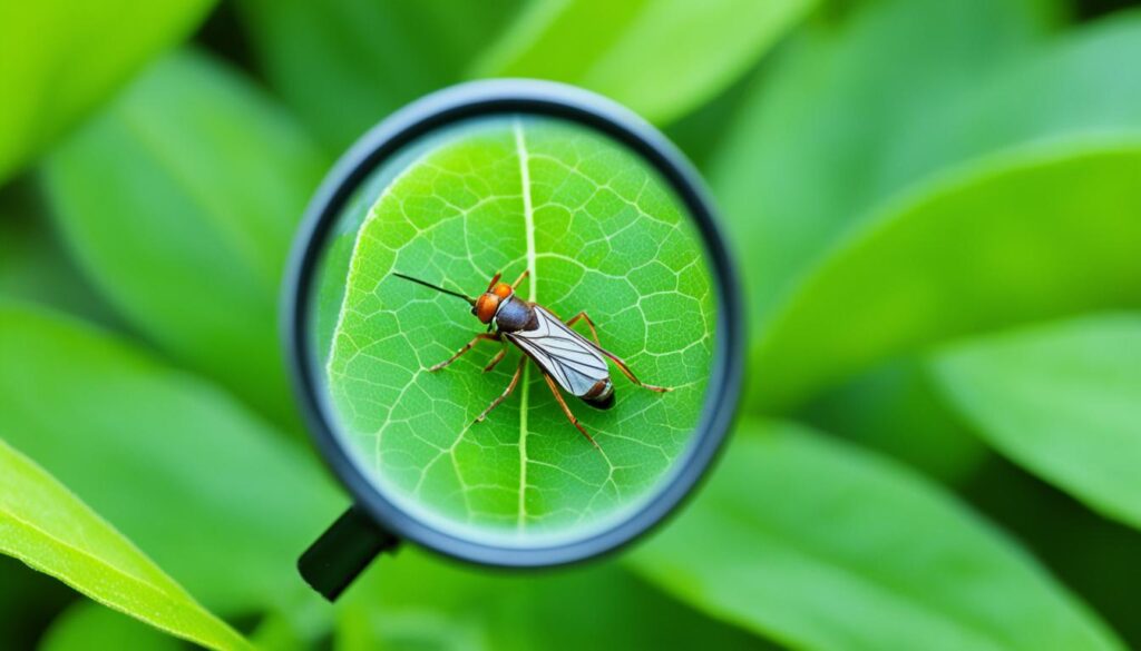 diagnóstico de pragas em plantas