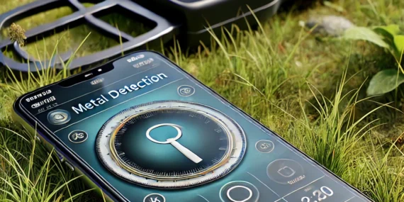 Descubra Tesouros Escondidos com um Detector de Metais no Celular