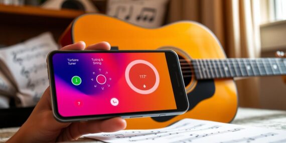 Melhor afinador de violão para ter no celular