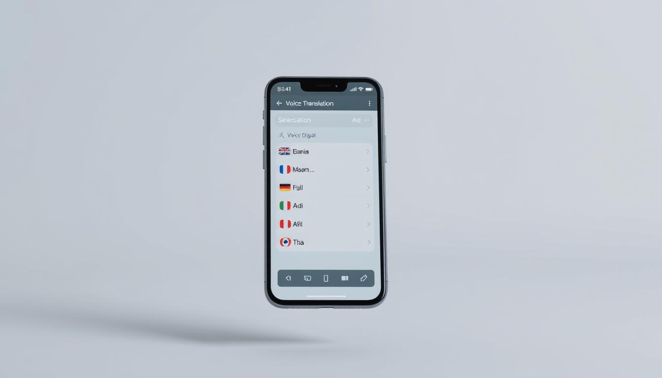 Aplicativo Tradutor Simultâneo de voz