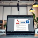 Aplicativo para converter documentos PDF em Word