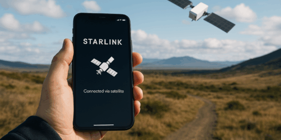 Internet da Starlink no Seu Celular