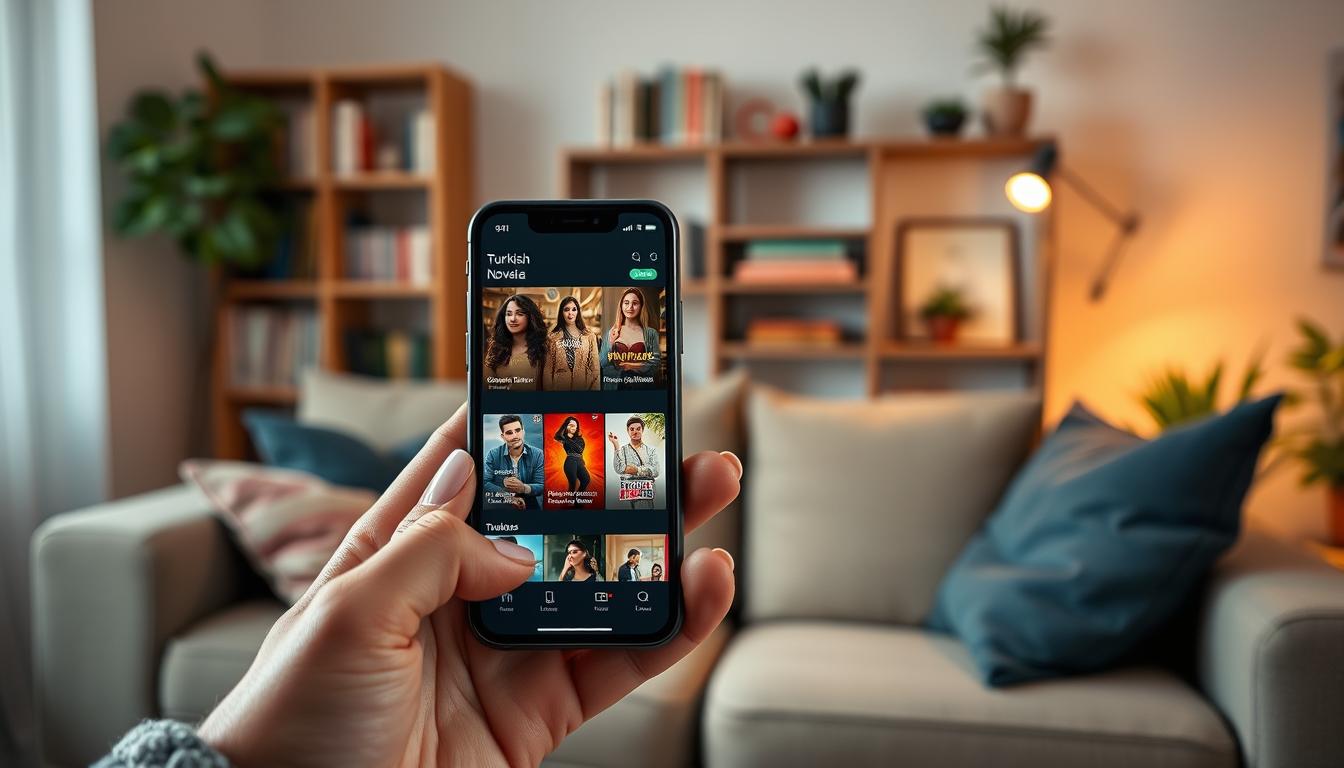 Veja Novelas Turcas pelo App no Celular