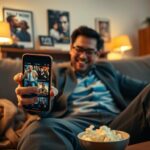 Assista os melhores filmes no seu celular direto do app