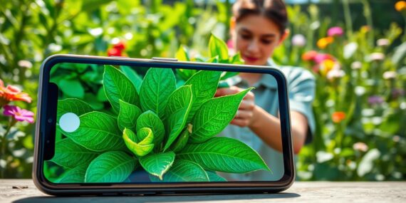 Descubra Plantas Facilmente com Este App Scanner