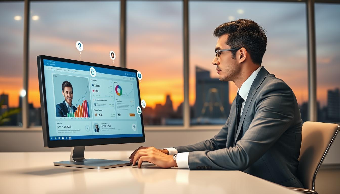 Monitore seu perfil e descubra visitantes