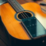 Afine seu violão com app – Precisão e Facilidade