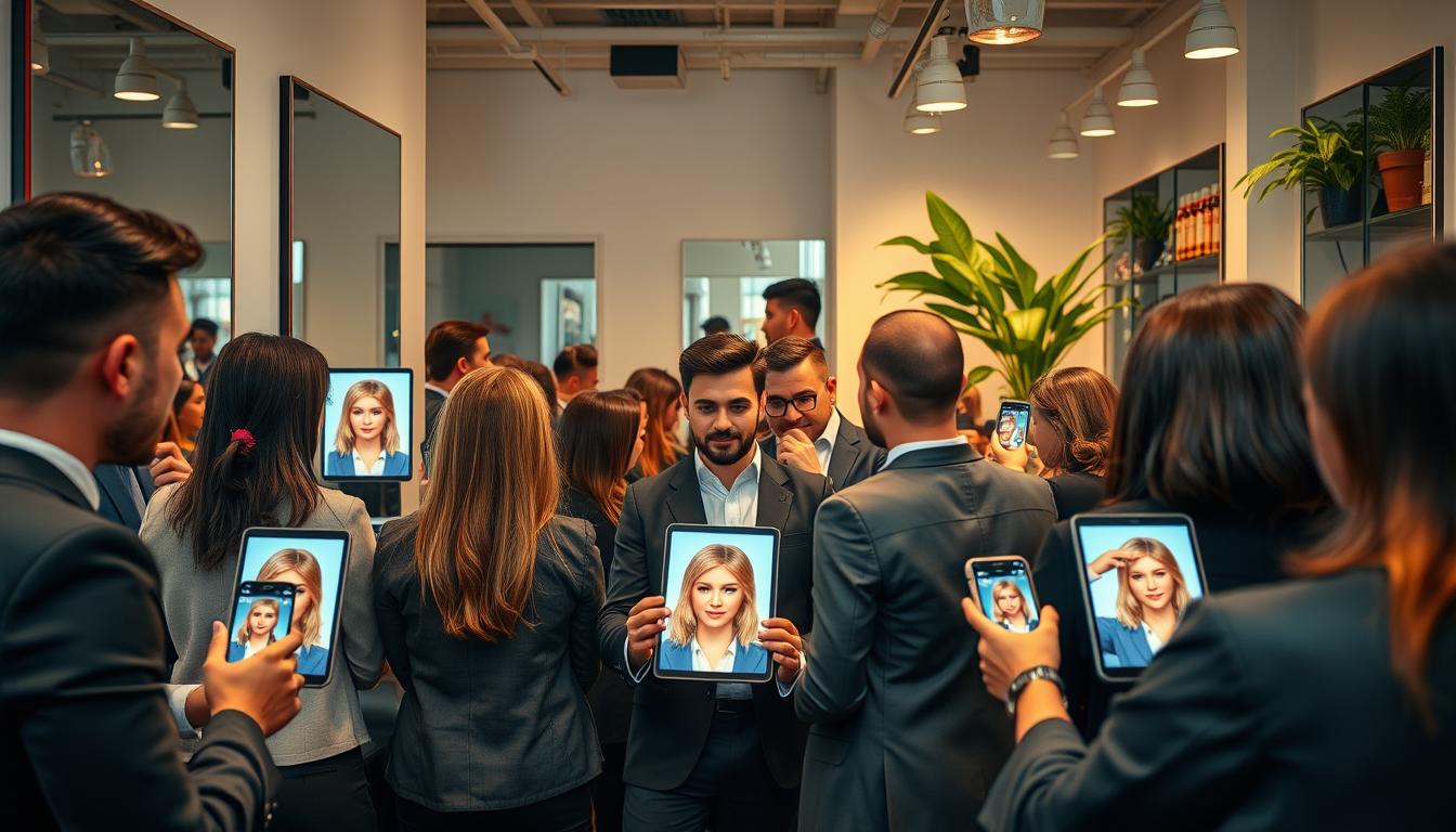 Simule cortes de cabelo com este app incrível