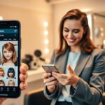 Teste cortes de cabelo com este app incrível