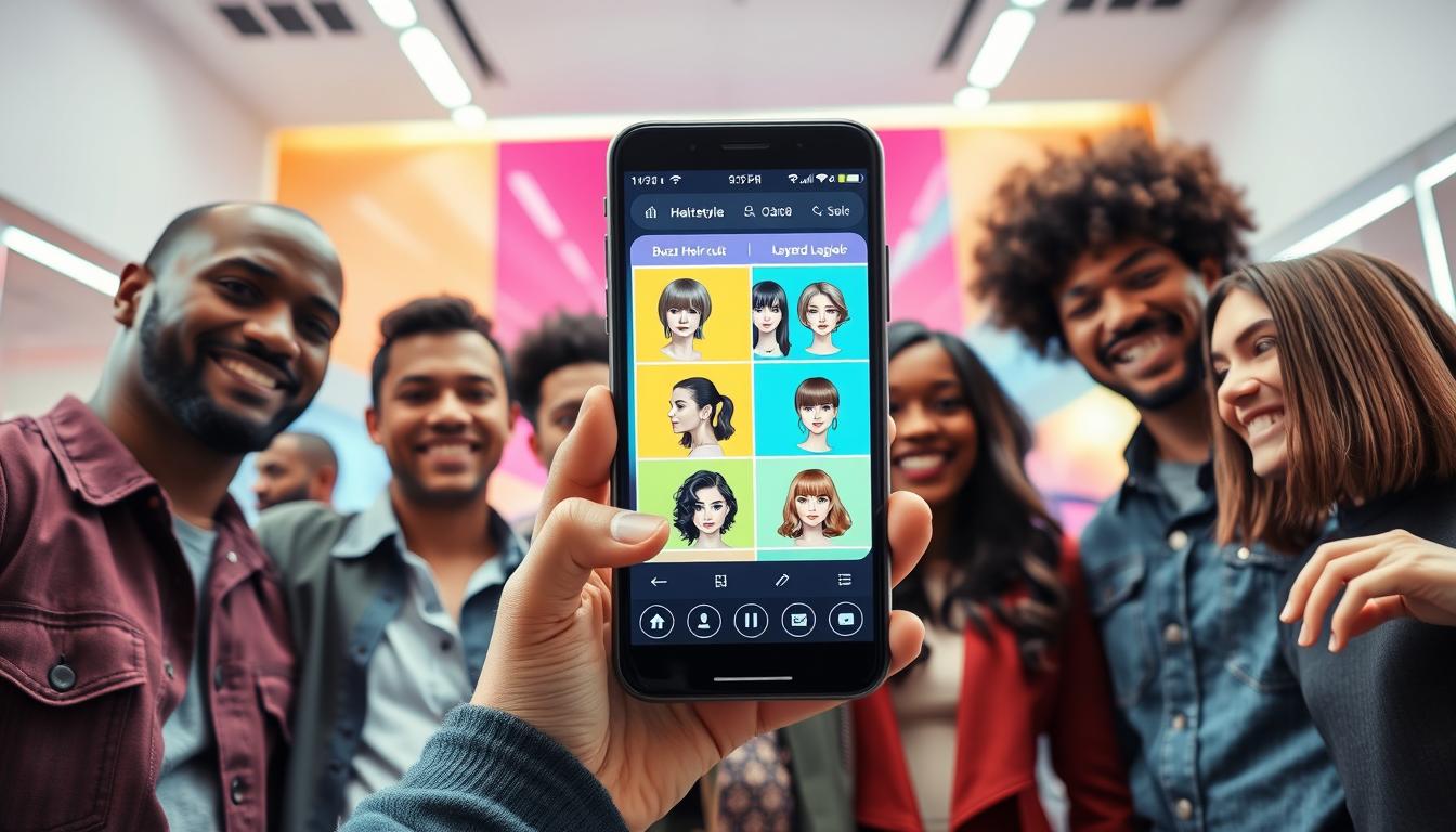 Experimente Cortes de Cabelo com Este App Incrível!