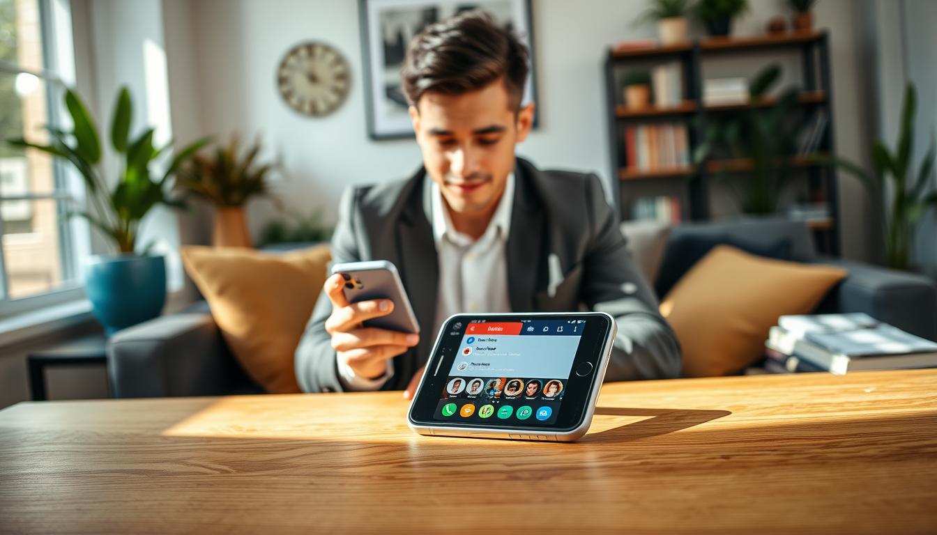 Descubra com o App: Veja quem visitou seu perfil!