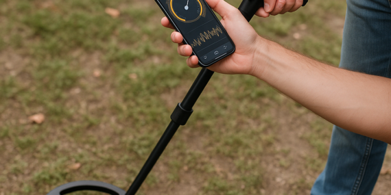 Detector de Metais: Escaneie com seu Celular