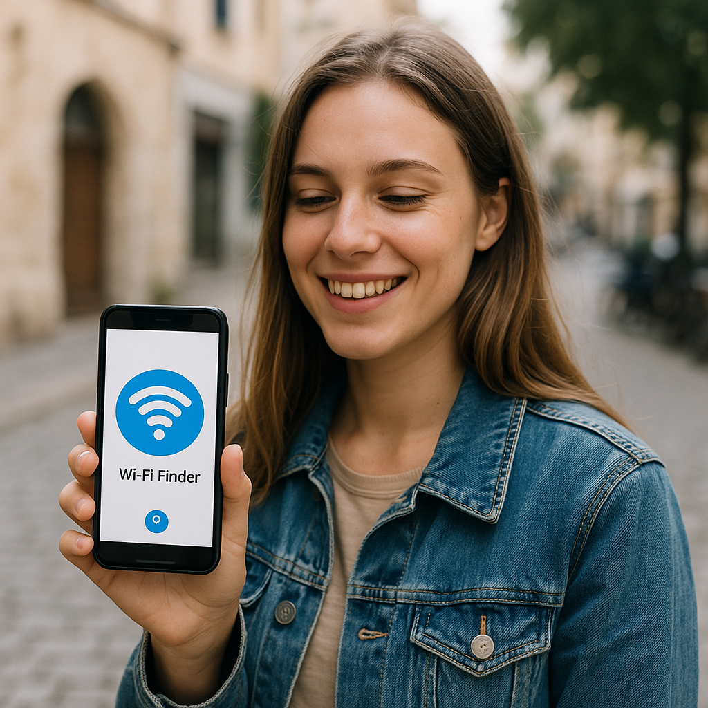 App para Encontrar WiFi em Qualquer Lugar