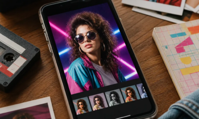 Transforme Suas Fotos em Estilo Anos 80