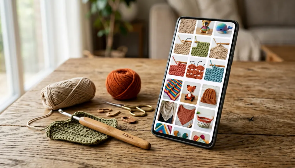 Aprenda Crochê do Zero com App Prático