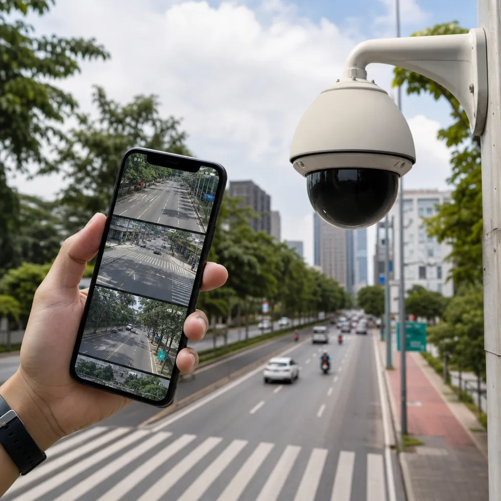 Câmeras Públicas ao Vivo no Seu Celular