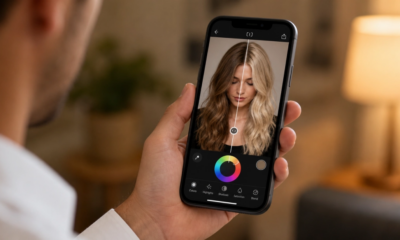 Aplicativo para Testar Corte de Cabelo